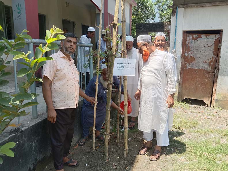 জলবায়ু পরিবর্তন ও সচেতনতামূলক কার্যক্রম (বৃক্ষরোপন)