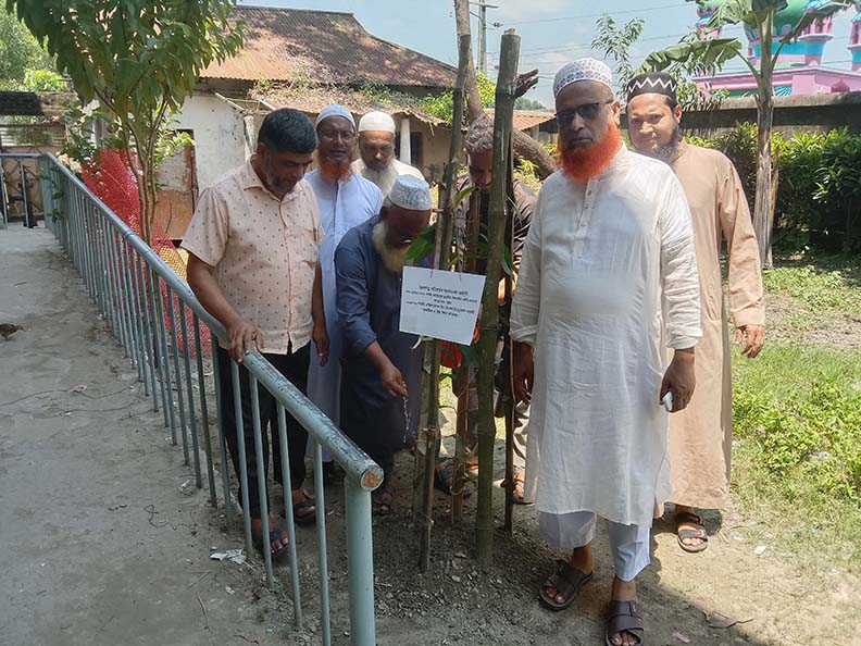 জলবায়ু পরিবর্তন ও সচেতনতামূলক কার্যক্রম (বৃক্ষরোপন)